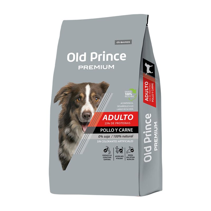 Old Prince Perro Premium Adulto Pollo y Carne