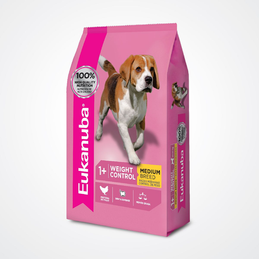 EUKANUBA WEIGHT CONTROL MEDIUM BREED