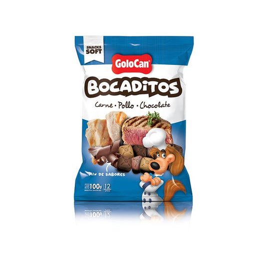 Mini Bocaditos Carne Pollo y Chocolate