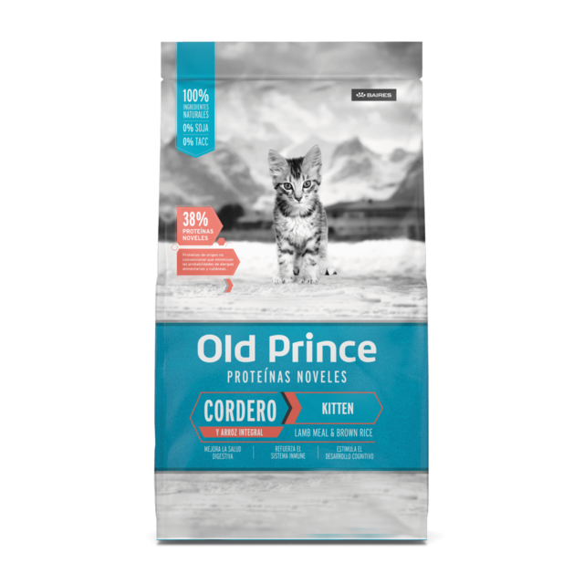 OLD PRINCE NOVEL CORDERO Y ARROZ CAT KITTEN