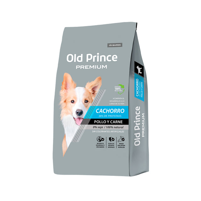 Old Prince Perro Premium Cachorro Pollo y Carne